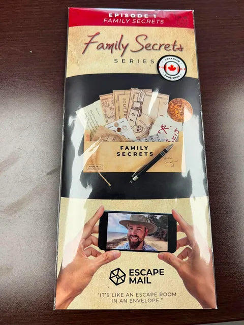 Escape Room in an Envelope- Escape Mail: Family Secrets