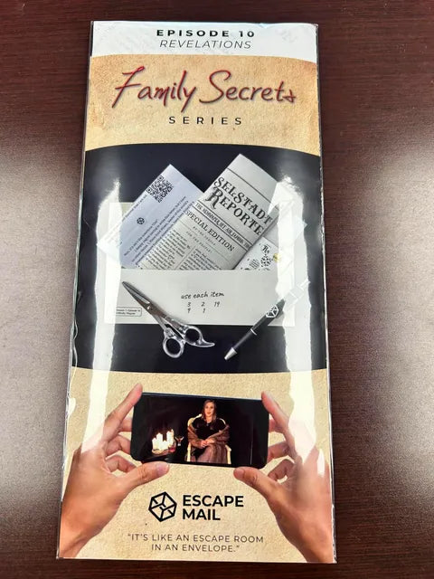 Escape Room in an Envelope- Escape Mail: Family Secrets
