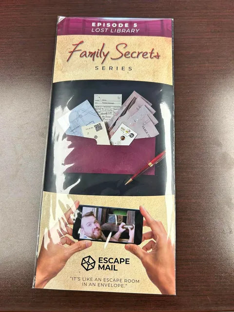 Escape Room in an Envelope- Escape Mail: Family Secrets