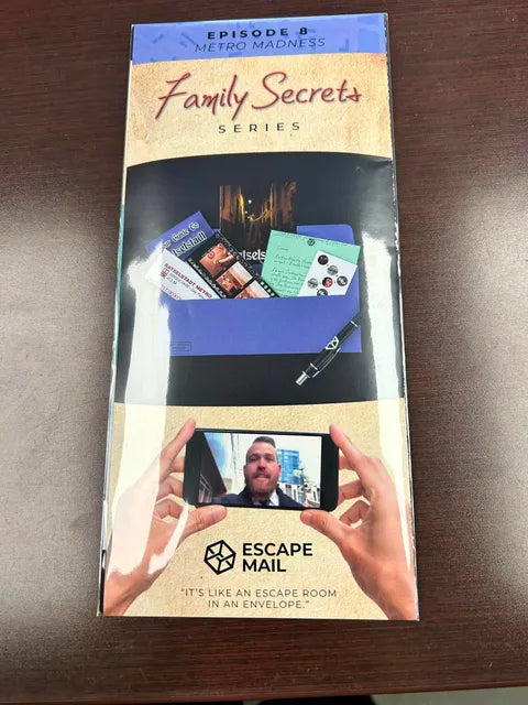 Escape Room in an Envelope- Escape Mail: Family Secrets
