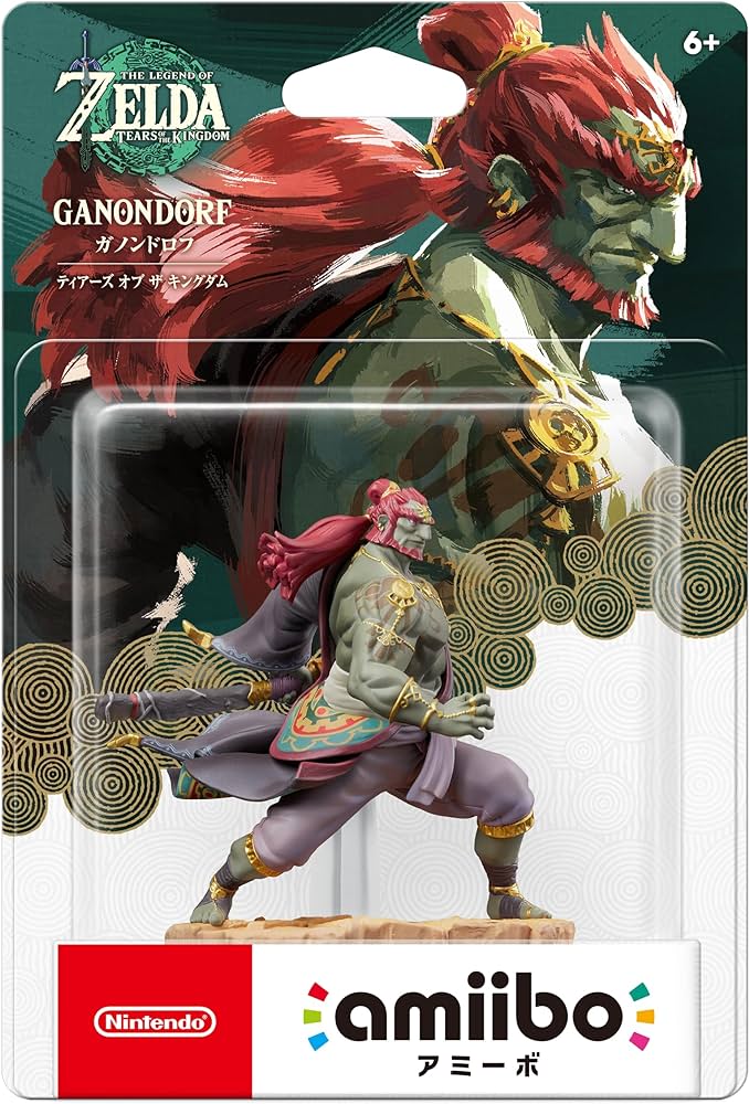 The Legend of Zelda: Tears of the Kingdom - Ganondorf Amiibo