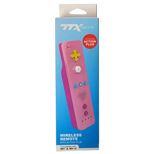 Wireless Controller - Wii/Wii U - TTX (Pink)