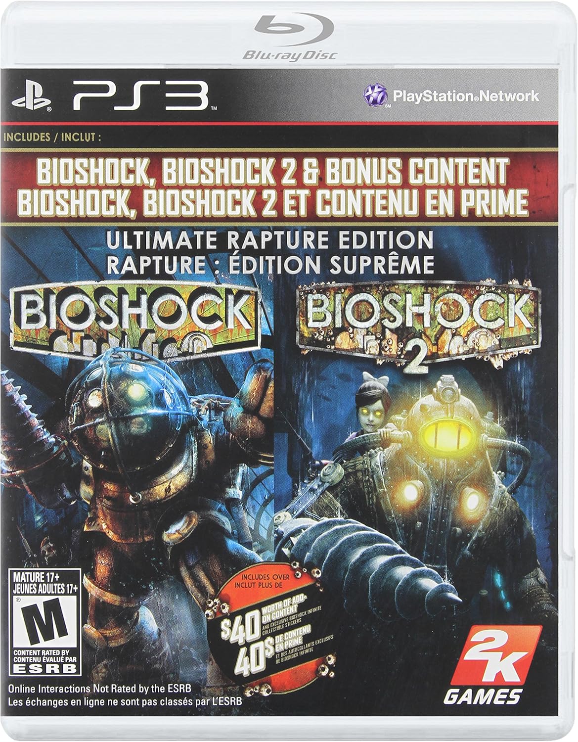 PS3 - Bioshock 1 & 2: Ultimate Rapture Edition (Sealed)