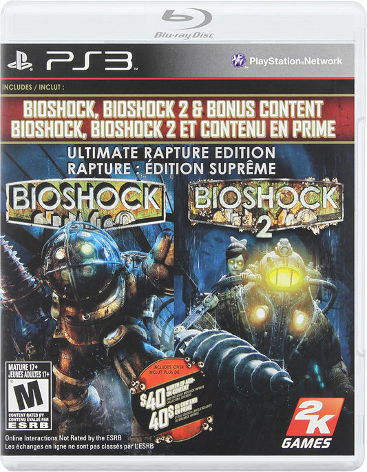 PS3 - Bioshock 1 & 2: Ultimate Rapture Edition (Sealed)