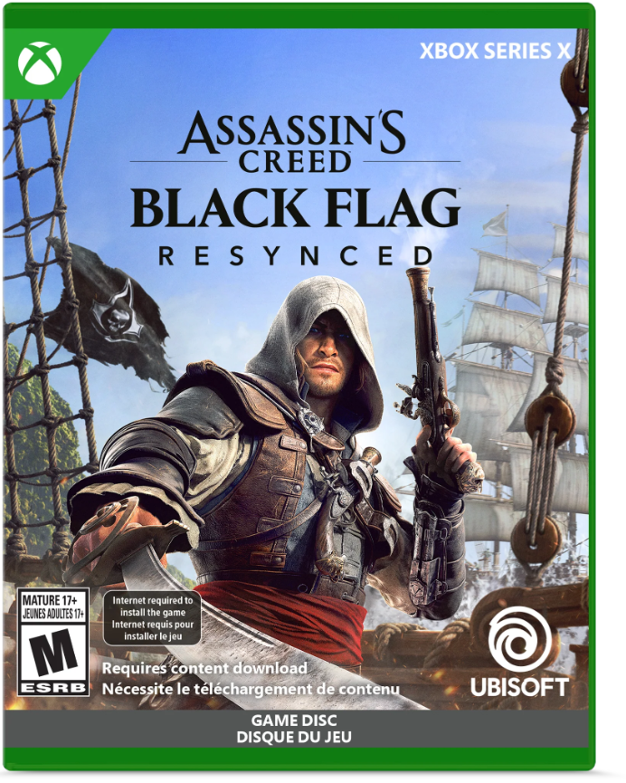 Xbox Series X - Assassin's Creed Black Flag Resynced (Sealed) *PRE-ORDER
