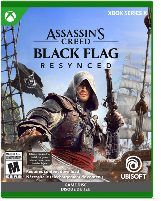 Xbox Series X - Assassin's Creed Black Flag Resynced (Sealed) *PRE-ORDER