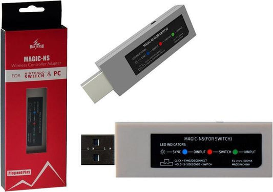Wireless Controller Adapter - Nintendo Switch, PC - MayFlash