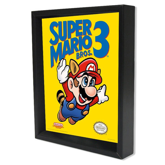 3D Lenticular Shadowbox: Mario: Super Mario Bros. 3