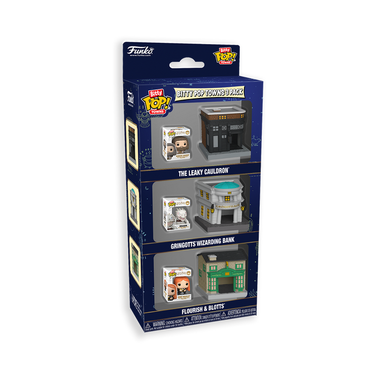 Bitty POP! - Towns 3-Pack: Harry Potter