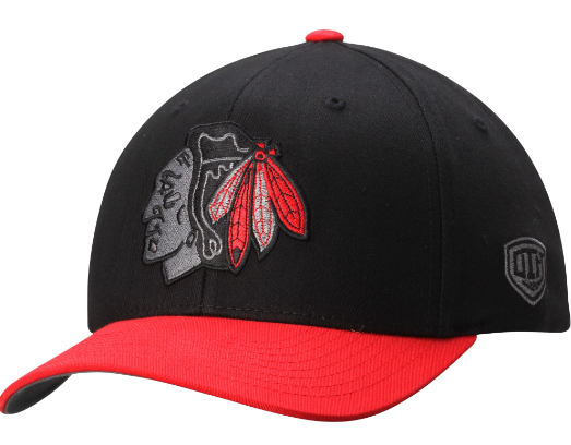 Chicago Blackhawks Old Time Hockey Flex Hat
