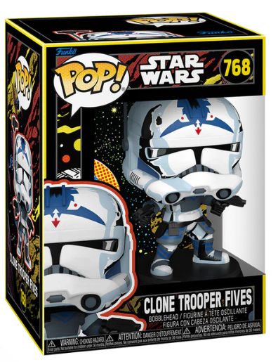 Star Wars: Clone Trooper Fives (Retro) POP! #768