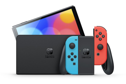 Nintendo Switch OLED: Neon Red/Neon Blue