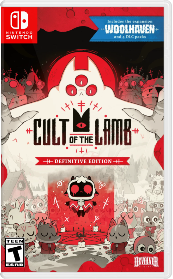 Nintendo Switch (Original) - Cult of the Lamb: Definitive Edition  (Sealed) *PRE-ORDER