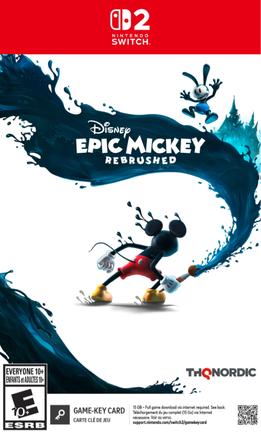 Nintendo Switch 2 - Disney Epic Mickey: Rebrushed (Sealed) *PRE-ORDER
