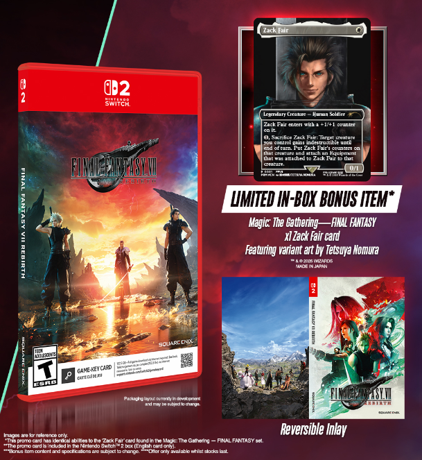 Nintendo Switch 2 - Final Fantasy VII Rebirth (Sealed)