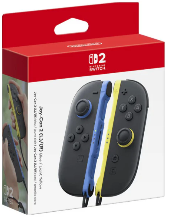 Nintendo Switch 2 - Blue/ Light Yellow Joy-Con 2 Controllers