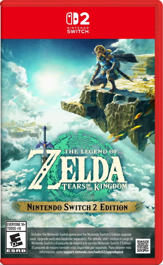 Nintendo Switch 2 - The Legend of Zelda: Tears of The Kingdom (Used)