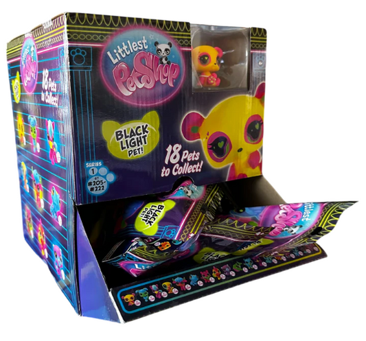 Figure Blind Bag - Littlest Pet Shop Black Light Pet (Series 1)
