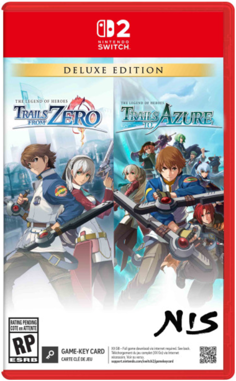 Nintendo Switch 2 - The Legend of Heroes Trails from Zero & Trails to Azure Deluxe Edition  (Sealed) *PRE-ORDER