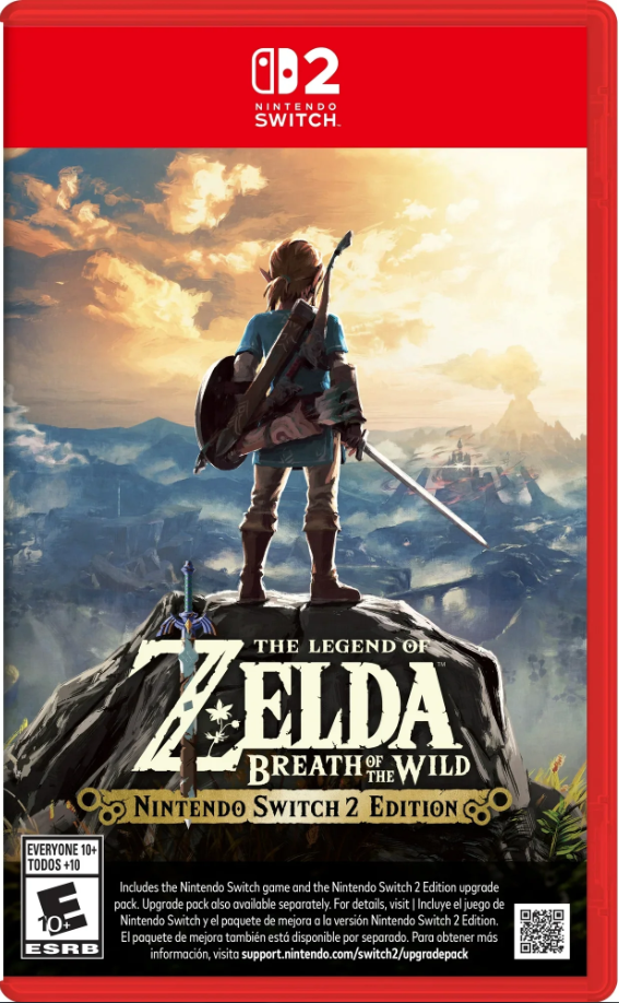Nintendo Switch 2 - The Legend of Zelda: Breath of The Wild (Sealed) PRE-ORDER