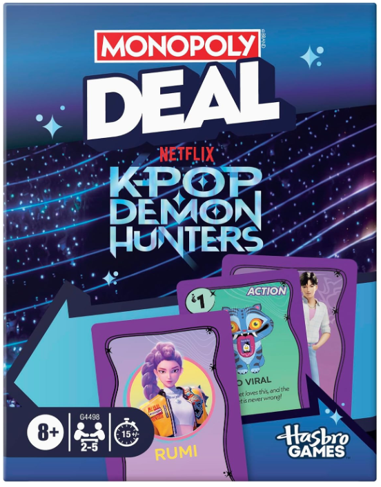 Card Game - Monopoly Deal: K-POP Demon Hunters