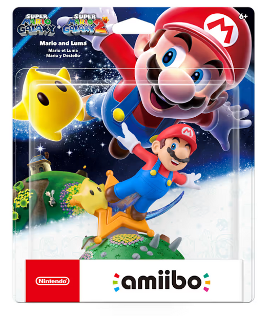 Super Mario Galaxy - Mario and Luma Amiibo