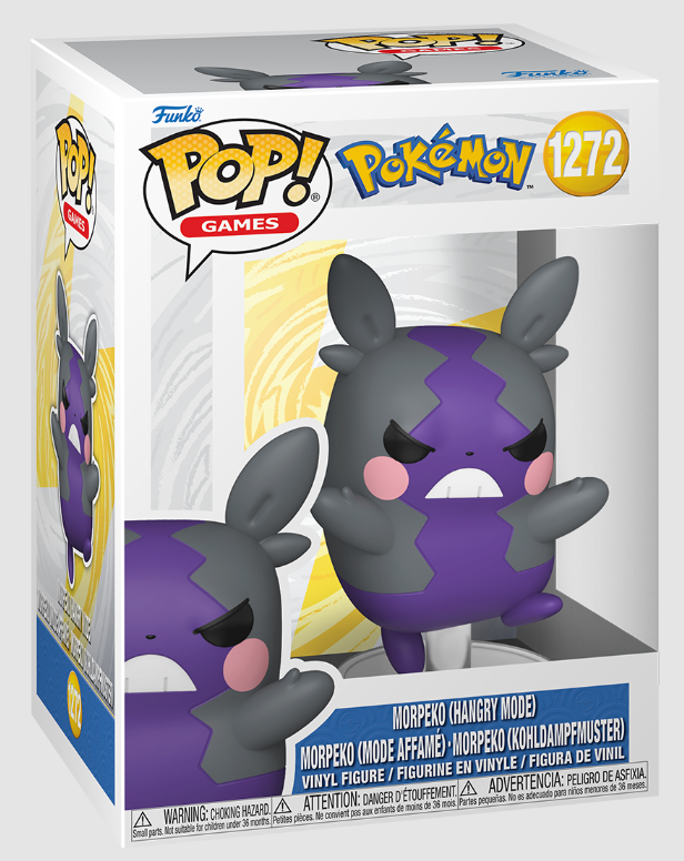 Games - Pokemon: Morpeko (Hangry Mode) POP! #1272