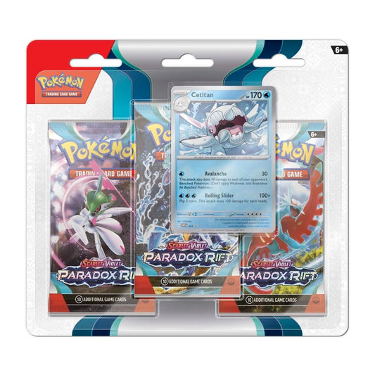 Pokémon TCG: Scarlet & Violet-Paradox Rift 3 Booster Packs & Promo Card