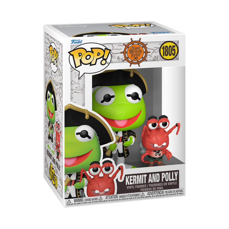 The Muppets - Muppet Treasure Island: Kermit and Polly POP! #1805