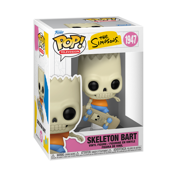 Animation - The Simpsons: Skeleton Bart POP! #1947