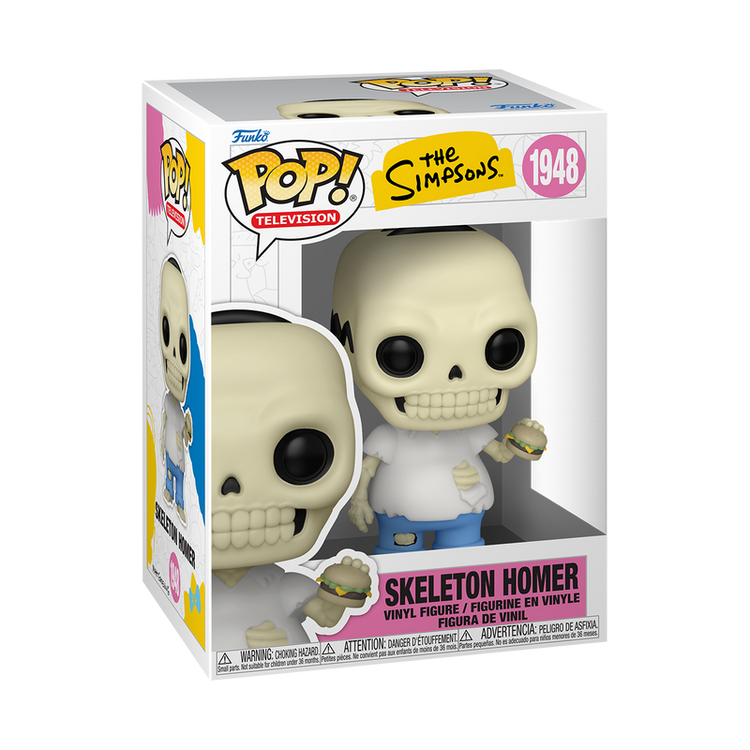 Animation - The Simpsons: Skeleton Homer POP! #1948