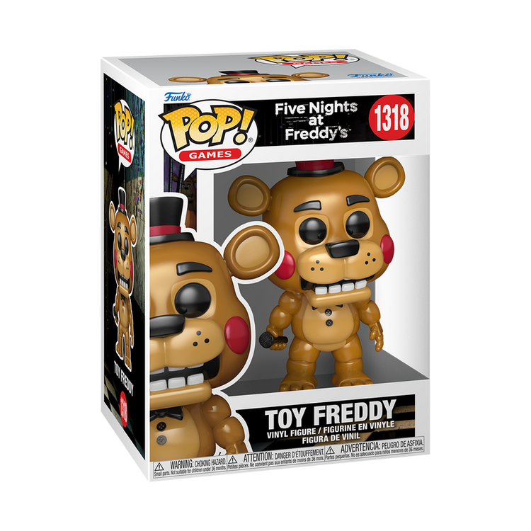 Games - Five Nights at Freddy's: Toy Freddy POP! #1318