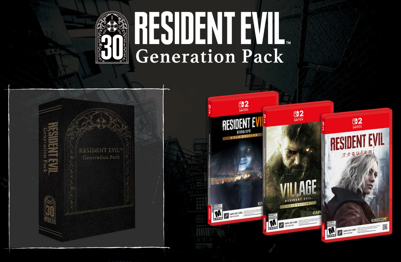 Nintendo Switch 2 - Resident Evil Generation Pack (Sealed) *PRE-ORDER