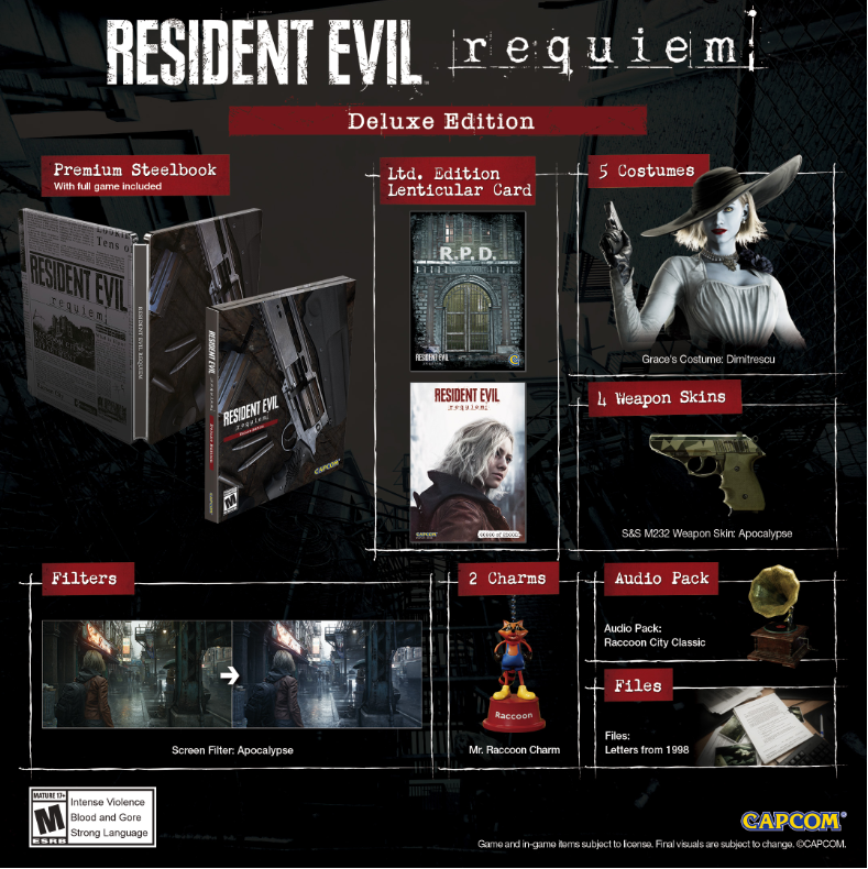 PS5 - Resident Evil Requiem Deluxe Edition  (Sealed) *PRE-ORDER