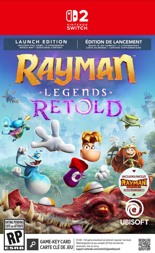 Nintendo Switch 2 - Rayman Legends Retold [Launch Edition] (Sealed) *PRE-ORDER
