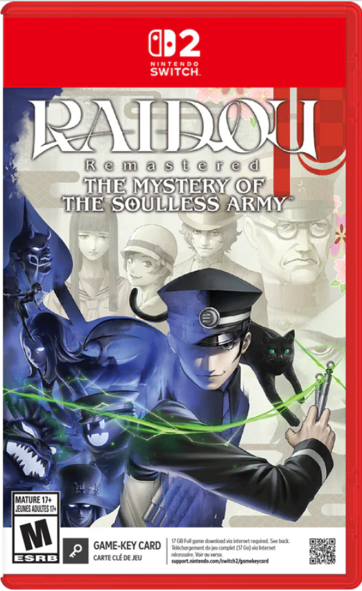 Nintendo Switch 2 - RAIDOU Remastered: The Mystery of The Soulless Army (Sealed) PRE-ORDER