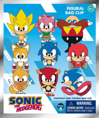 Keychain Blind Bag - Sonic the Hedgehog (Series 4)
