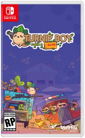 Nintendo Switch (Original) - Turnip Boy Robs a Bank (Sealed) *PRE-ORDER