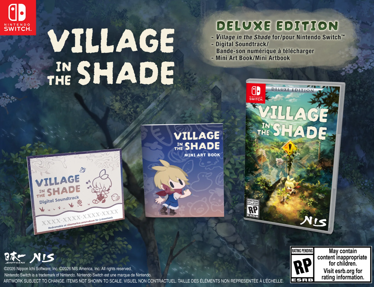 Nintendo Switch (Original) - Village in the Shade Deluxe Edition  (Sealed) *PRE-ORDER