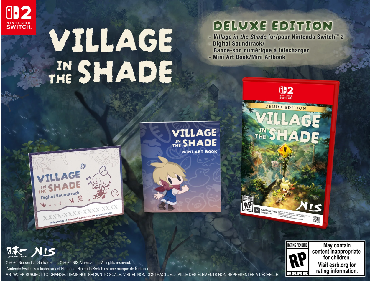 Nintendo Switch 2 - Village in the Shade Deluxe Edition  (Sealed) *PRE-ORDER