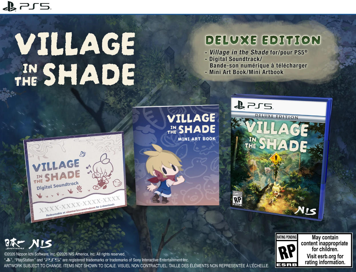 PS5 - Village in the Shade Deluxe Edition  (Sealed) *PRE-ORDER