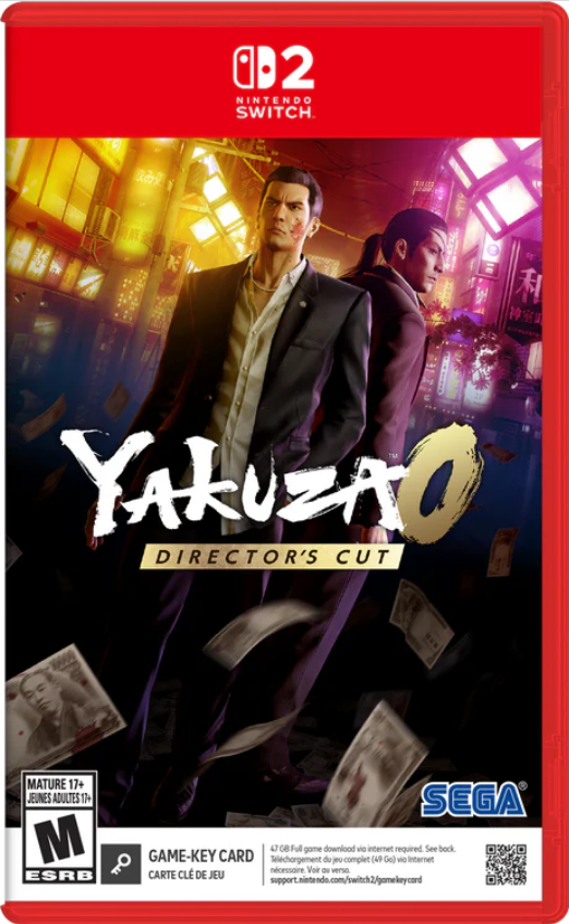 Nintendo Switch 2 - Yakuza 0 Director's Cut (Sealed) PRE-ORDER