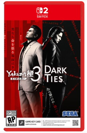 Nintendo Switch 2 - Yakuza Kiwami 3 & Dark Ties (Sealed) *PRE-ORDER
