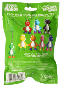Keychain Blind Bag - Backpack Buddies: Yoshi (Super Mario)