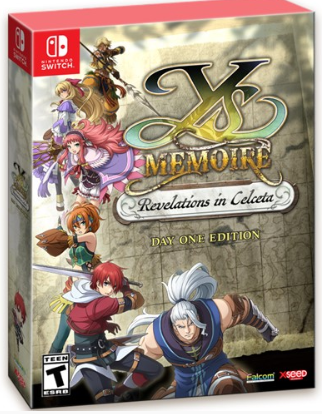 Nintendo Switch (Original) - Ys Memoire: Revelations in Celceta Day One Edition (Sealed) *PRE-ORDER