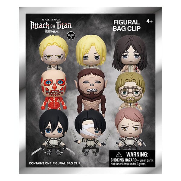 Blind Bag Keychains - Attack On Titan (Season Four)