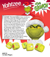 Board Game - Yahtzee: The Grinch