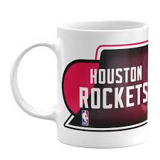 Mug - White Sublimated NBA: Houston Rockets