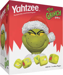 Board Game - Yahtzee: The Grinch