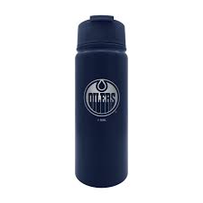 Water Bottle - Stainless Steel Executive Blue NHL: Edmonton Oilers